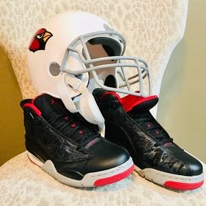 Collection Set- Jordans & Cardinal helmet